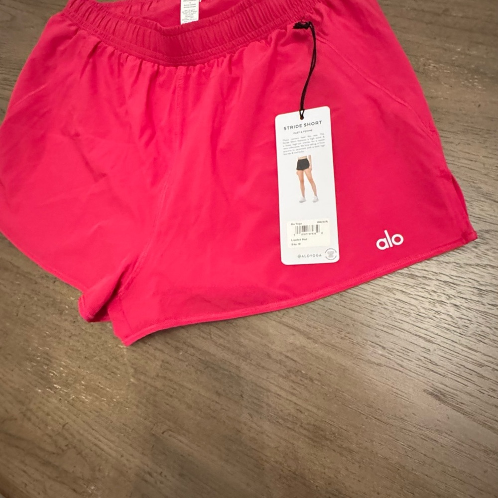 ALO Yoga Pink Athletic Shorts